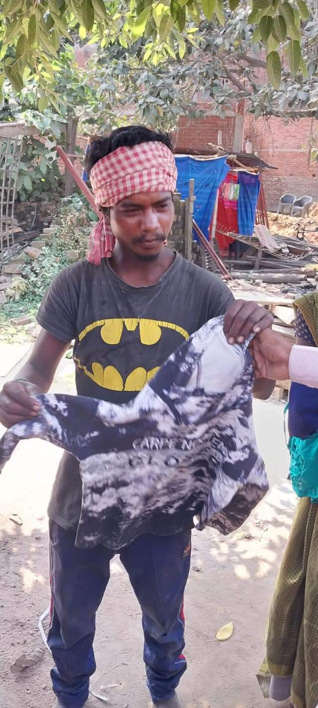 एम एम डी ग्रुप ऑफ इंस्टीट्यूशन ससना बहादुरपुर के सौजन्य से गरीब , असहाय ...